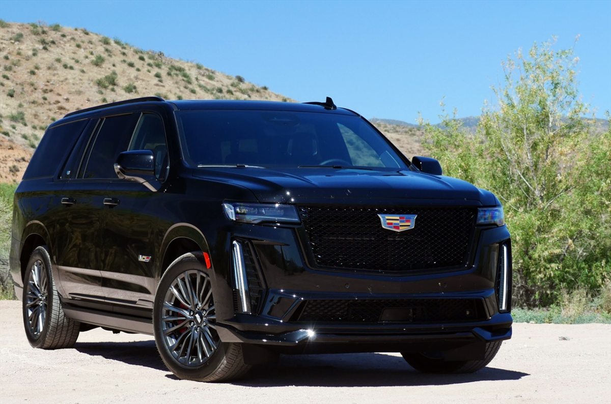 Black Cadillac Escalade luxury chauffeur vehicle